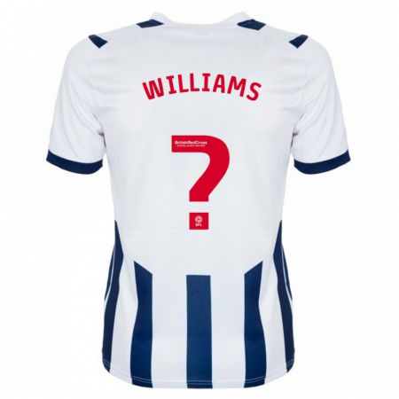 Kandiny Homme Maillot Alex Williams #0 Blanc Tenues Domicile 2023/24 T-Shirt