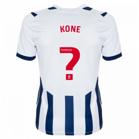 Kandiny Homme Maillot Cheick Kone #0 Blanc Tenues Domicile 2023/24 T-Shirt