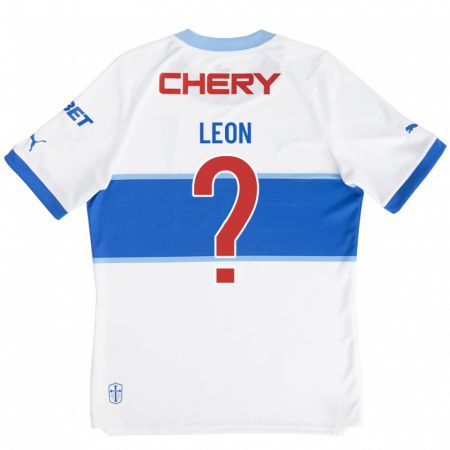 Kandiny Homme Maillot Vasco León #0 Blanc Tenues Domicile 2023/24 T-Shirt