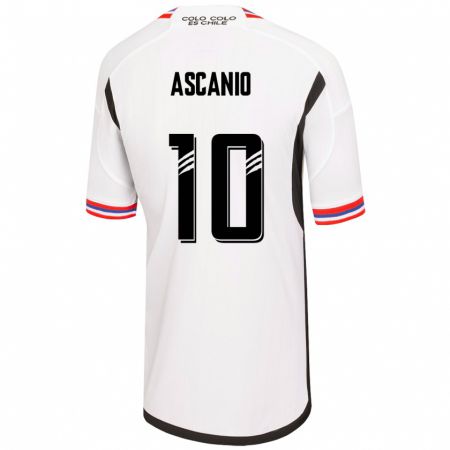 Kandiny Homme Maillot Yusmery Ascanio #10 Blanc Tenues Domicile 2023/24 T-Shirt