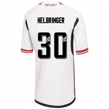 Kandiny Homme Maillot Aixa Helbringer #30 Blanc Tenues Domicile 2023/24 T-Shirt