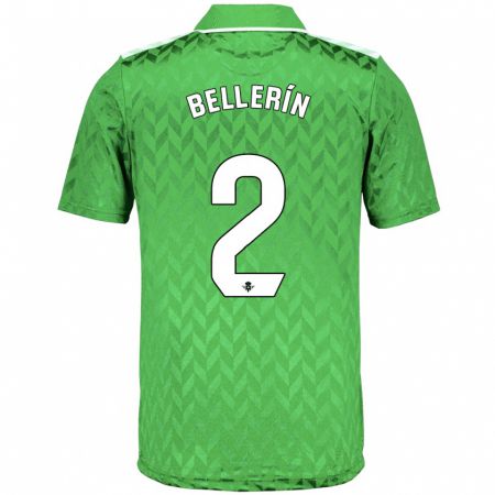 Kandiny Homme Maillot Héctor Bellerín #2 Vert Tenues Extérieur 2023/24 T-Shirt
