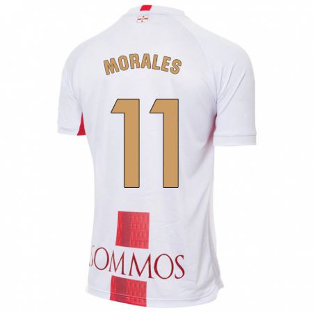 Kandiny Homme Maillot Carolina Morales #11 Blanc Tenues Extérieur 2023/24 T-Shirt
