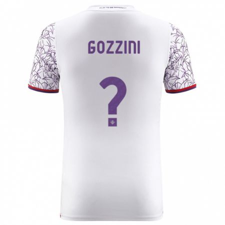Kandiny Homme Maillot Gozzini #0 Blanc Tenues Extérieur 2023/24 T-Shirt