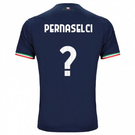 Kandiny Homme Maillot Leonardo Pernaselci #0 Marin Tenues Extérieur 2023/24 T-Shirt