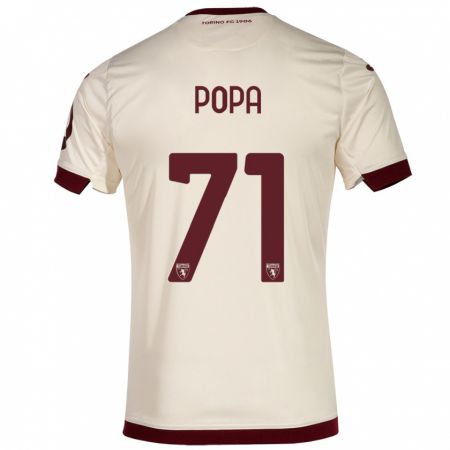 Kandiny Homme Maillot Mihai Popa #71 Champenois Tenues Extérieur 2023/24 T-Shirt