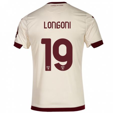 Kandiny Homme Maillot Marco Longoni #19 Champenois Tenues Extérieur 2023/24 T-Shirt