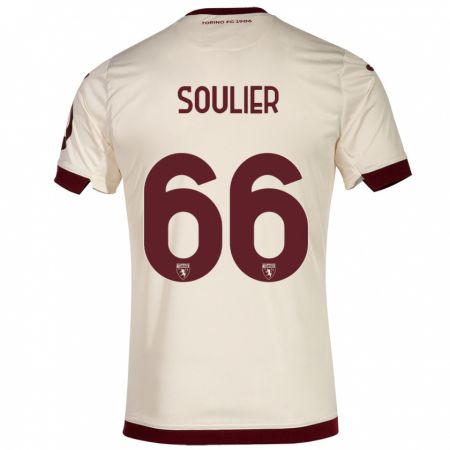 Kandiny Homme Maillot Evan Soulier #66 Champenois Tenues Extérieur 2023/24 T-Shirt