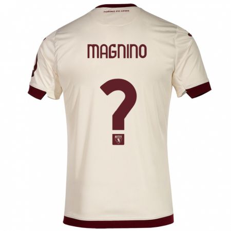 Kandiny Homme Maillot Emanuele Magnino #0 Champenois Tenues Extérieur 2023/24 T-Shirt