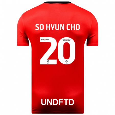 Kandiny Homme Maillot Cho So-Hyun #20 Rouge Tenues Extérieur 2023/24 T-Shirt