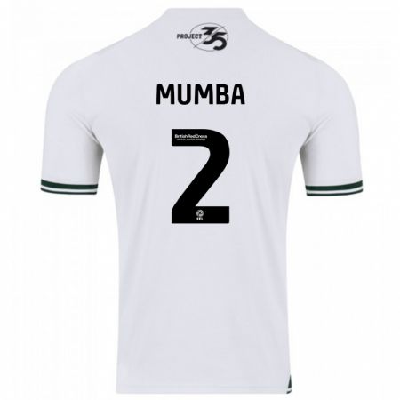 Kandiny Homme Maillot Bali Mumba #2 Blanc Tenues Extérieur 2023/24 T-Shirt