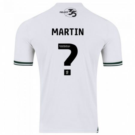 Kandiny Homme Maillot Matthew Martin #0 Blanc Tenues Extérieur 2023/24 T-Shirt