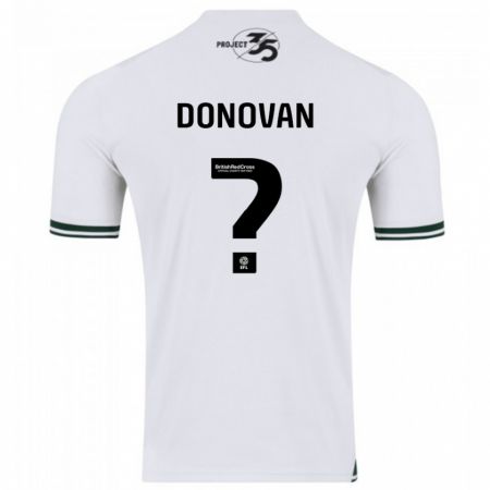 Kandiny Homme Maillot Henry Donovan #0 Blanc Tenues Extérieur 2023/24 T-Shirt