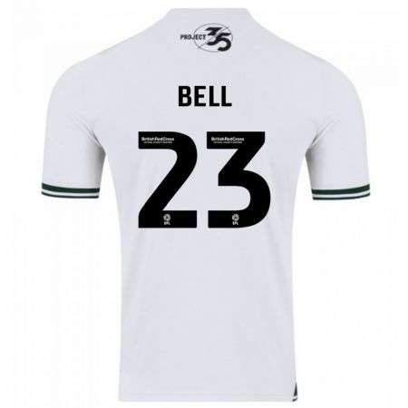Kandiny Homme Maillot Katelyn Bell #23 Blanc Tenues Extérieur 2023/24 T-Shirt