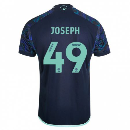 Kandiny Homme Maillot Mateo Joseph #49 Bleu Tenues Extérieur 2023/24 T-Shirt