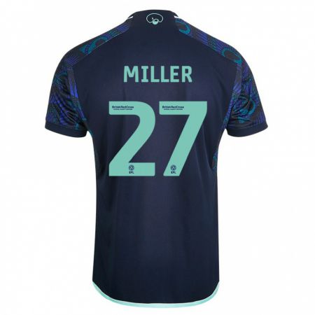 Kandiny Homme Maillot Amari Miller #27 Bleu Tenues Extérieur 2023/24 T-Shirt