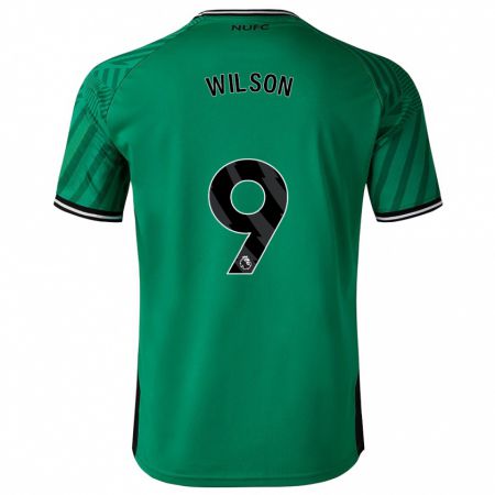 Kandiny Homme Maillot Callum Wilson #9 Vert Tenues Extérieur 2023/24 T-Shirt