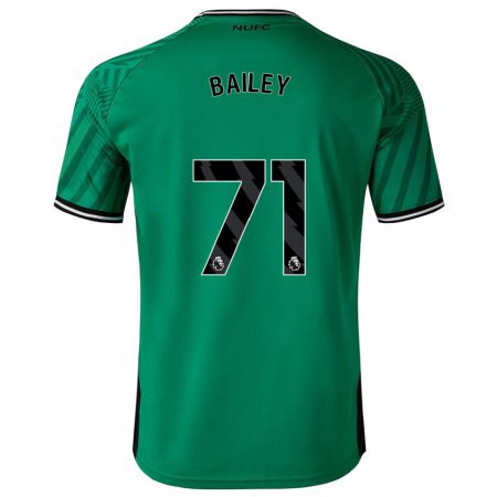 Kandiny Homme Maillot Scott Bailey #71 Vert Tenues Extérieur 2023/24 T-Shirt