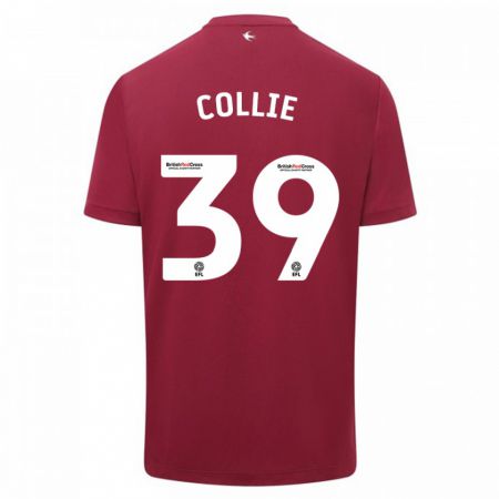 Kandiny Homme Maillot Eliza Collie #39 Rouge Tenues Extérieur 2023/24 T-Shirt