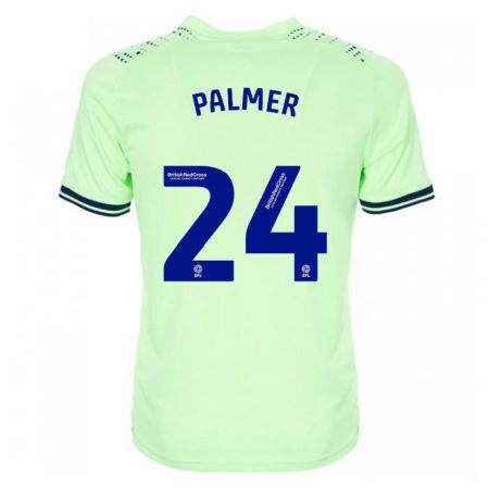 Kandiny Homme Maillot Alex Palmer #24 Marin Tenues Extérieur 2023/24 T-Shirt
