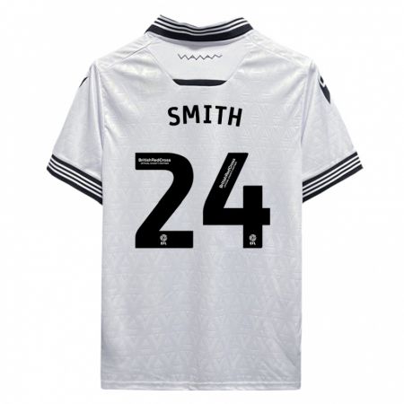 Kandiny Homme Maillot Michael Smith #24 Blanc Tenues Extérieur 2023/24 T-Shirt