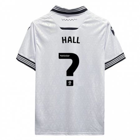 Kandiny Homme Maillot Jack Hall #0 Blanc Tenues Extérieur 2023/24 T-Shirt