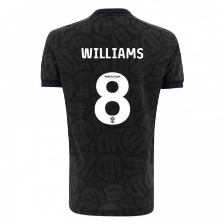 Kandiny Homme Maillot Joe Williams #8 Noir Tenues Extérieur 2023/24 T-Shirt