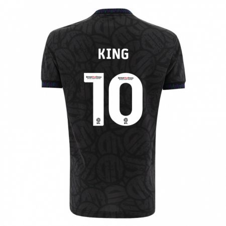 Kandiny Homme Maillot Andy King #10 Noir Tenues Extérieur 2023/24 T-Shirt
