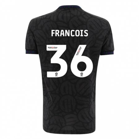 Kandiny Homme Maillot Marlee Francois #36 Noir Tenues Extérieur 2023/24 T-Shirt