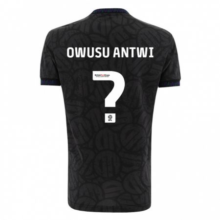 Kandiny Homme Maillot Filbert Owusu-Antwi #0 Noir Tenues Extérieur 2023/24 T-Shirt