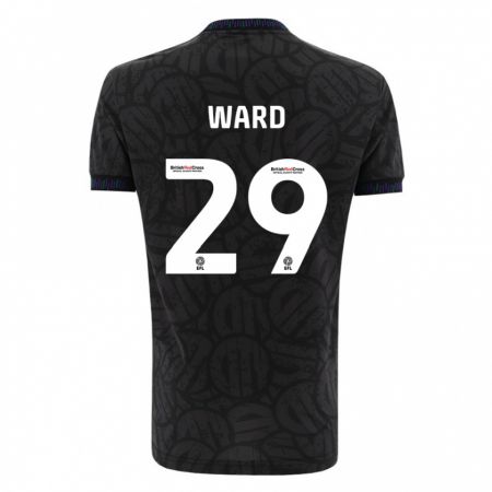 Kandiny Homme Maillot Mari Ward #29 Noir Tenues Extérieur 2023/24 T-Shirt