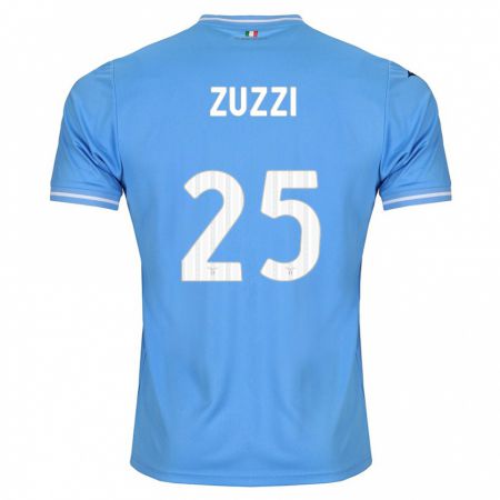 Kandiny Femme Maillot Giorgia Zuzzi #25 Bleu Tenues Domicile 2023/24 T-Shirt