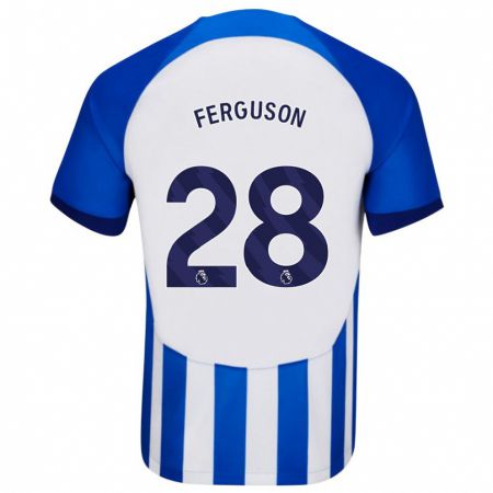 Kandiny Femme Maillot Evan Ferguson #28 Bleu Tenues Domicile 2023/24 T-Shirt