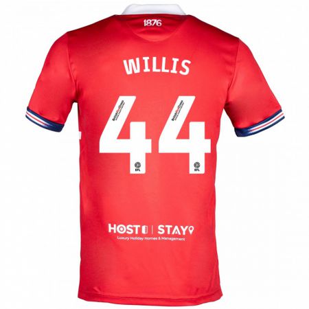 Kandiny Femme Maillot Pharrell Willis #44 Rouge Tenues Domicile 2023/24 T-Shirt