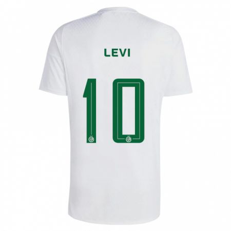 Kandiny Femme Maillot Yarin Levi #10 Vert Bleu Tenues Extérieur 2023/24 T-Shirt