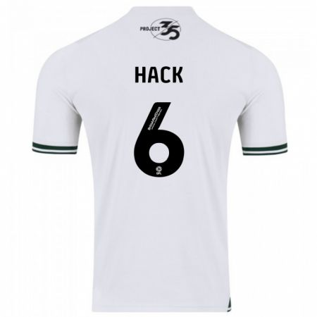 Kandiny Femme Maillot Lucy Hack #6 Blanc Tenues Extérieur 2023/24 T-Shirt