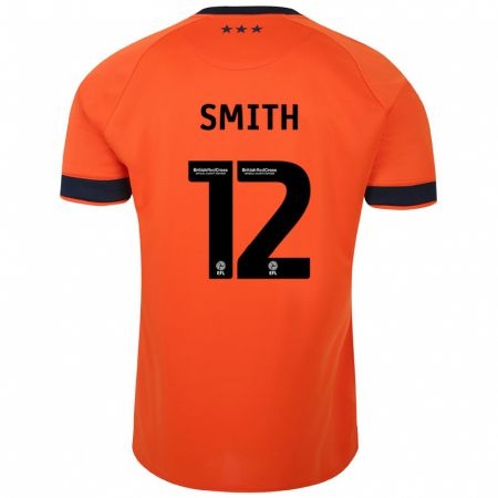 Kandiny Femme Maillot Olivia Smith #12 Orange Tenues Extérieur 2023/24 T-Shirt