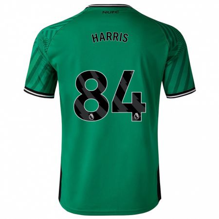 Kandiny Femme Maillot Aidan Harris #84 Vert Tenues Extérieur 2023/24 T-Shirt