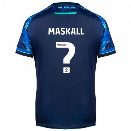 Kandiny Femme Maillot Josh Maskall #0 Marin Tenues Extérieur 2023/24 T-Shirt