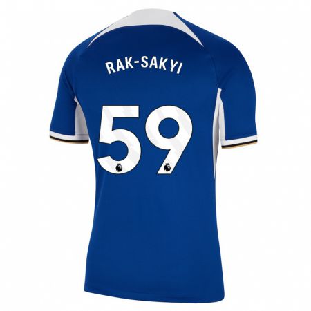 Kandiny Enfant Maillot Sam Rak-Sakyi #59 Bleu Tenues Domicile 2023/24 T-Shirt