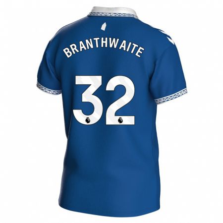 Kandiny Enfant Maillot Jarrad Branthwaite #32 Bleu Royal Tenues Domicile 2023/24 T-Shirt