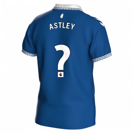 Kandiny Enfant Maillot Ryan Astley #0 Bleu Royal Tenues Domicile 2023/24 T-Shirt