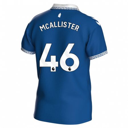 Kandiny Enfant Maillot Sean Mcallister #46 Bleu Royal Tenues Domicile 2023/24 T-Shirt