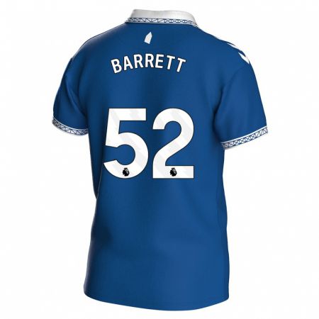 Kandiny Enfant Maillot Jack Barrett #52 Bleu Royal Tenues Domicile 2023/24 T-Shirt