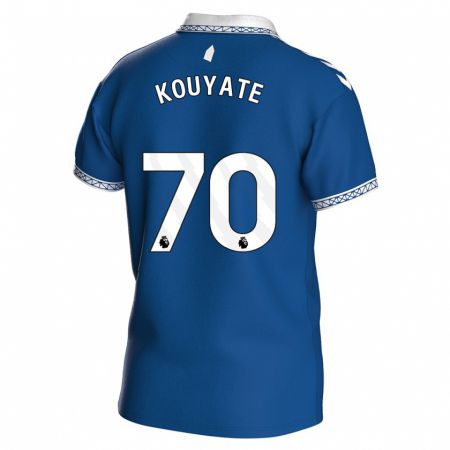 Kandiny Enfant Maillot Katia Kouyate #70 Bleu Royal Tenues Domicile 2023/24 T-Shirt
