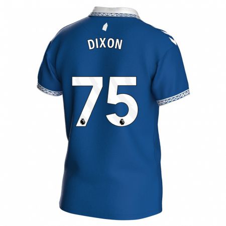 Kandiny Enfant Maillot Roman Dixon #75 Bleu Royal Tenues Domicile 2023/24 T-Shirt