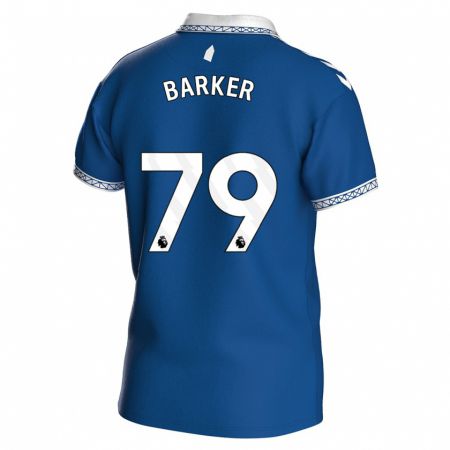 Kandiny Enfant Maillot Owen Barker #79 Bleu Royal Tenues Domicile 2023/24 T-Shirt
