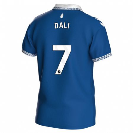 Kandiny Enfant Maillot Kenza Dali #7 Bleu Royal Tenues Domicile 2023/24 T-Shirt