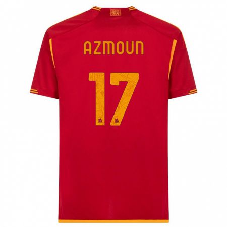 Kandiny Enfant Maillot Sardar Azmoun #17 Rouge Tenues Domicile 2023/24 T-Shirt