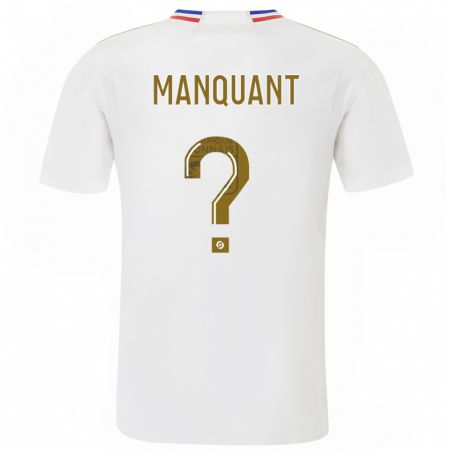 Kandiny Enfant Maillot Joris Manquant #0 Blanc Tenues Domicile 2023/24 T-Shirt